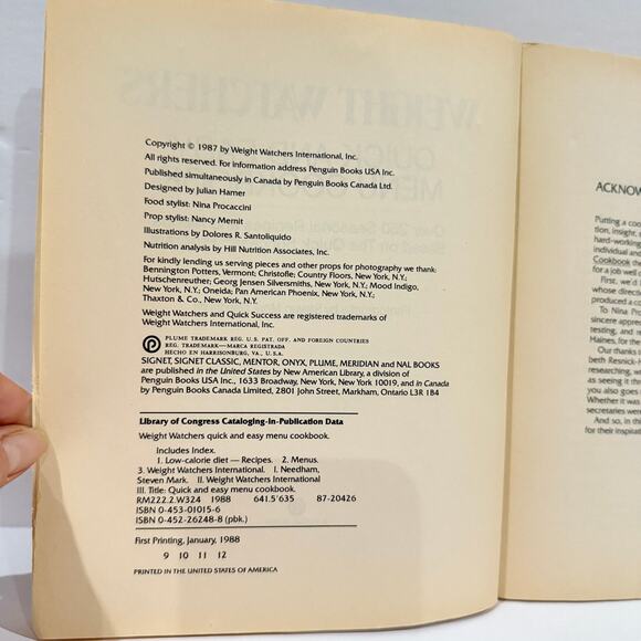 VINTAGE Cookbook Bundle – Busy People’s + Weight Watchers (3 Books Total) - Picture 15 of 16